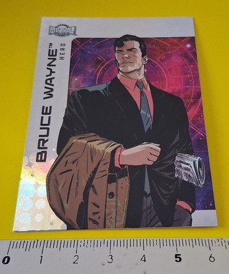 2025 Skybox Metal Universe Batman Bruce Wayne #2 Retribution Parallel Card