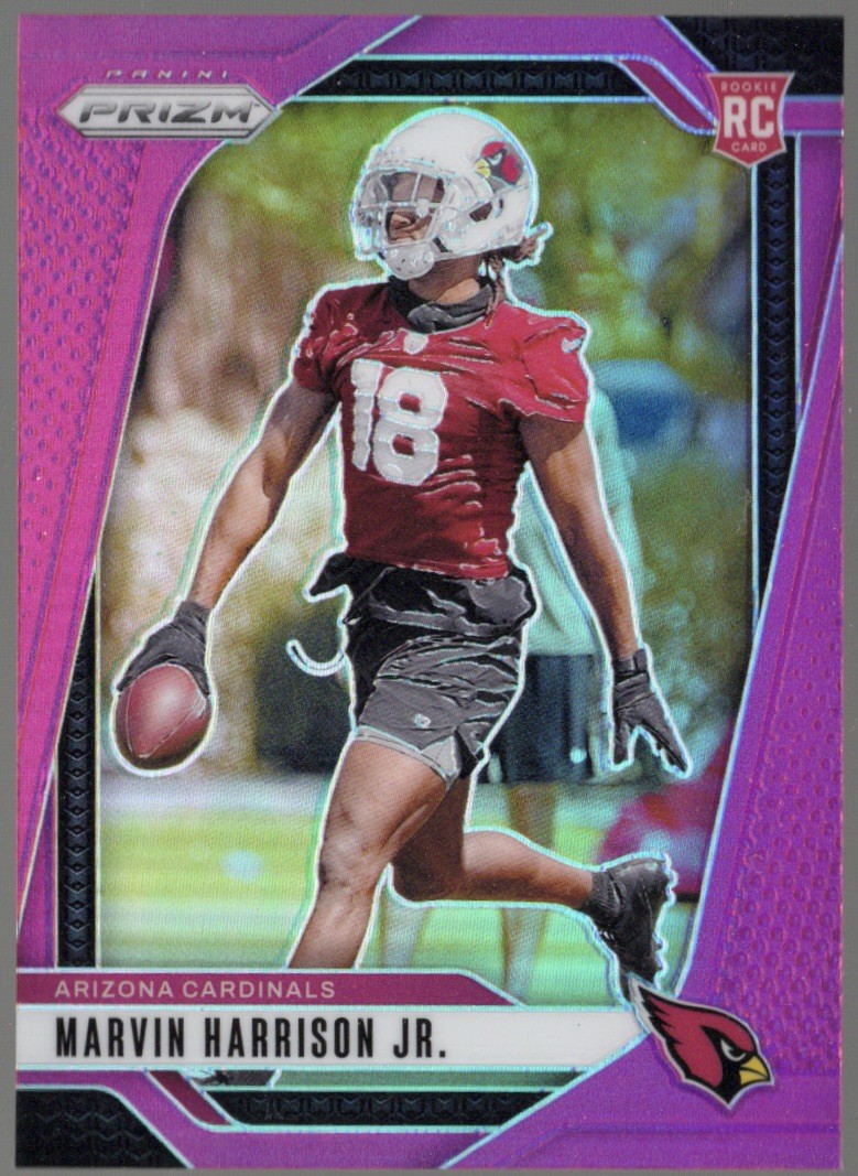 Marvin Harrison Jr. 2024 Panini Prizm - Rookie #375 Pink Prizm (RC) Arizona
