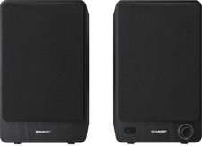SHARP Casse Altoparlanti CP-SS30 (BK), 2 Vie, Bluetooth, USB, MP3, 60 W