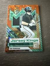 2025 Donruss James Tibbs III (RC) #PJK-JT Jersey Kings Orange Ice Giants