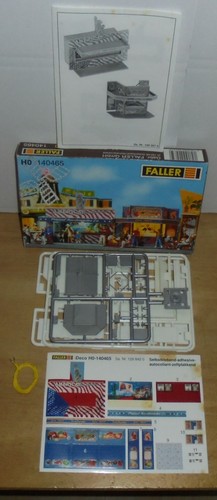 FALLER 140465 2 ferias con iluminación en embalaje original abierto para escala H0 #FV30# | Zustand: Gebraucht