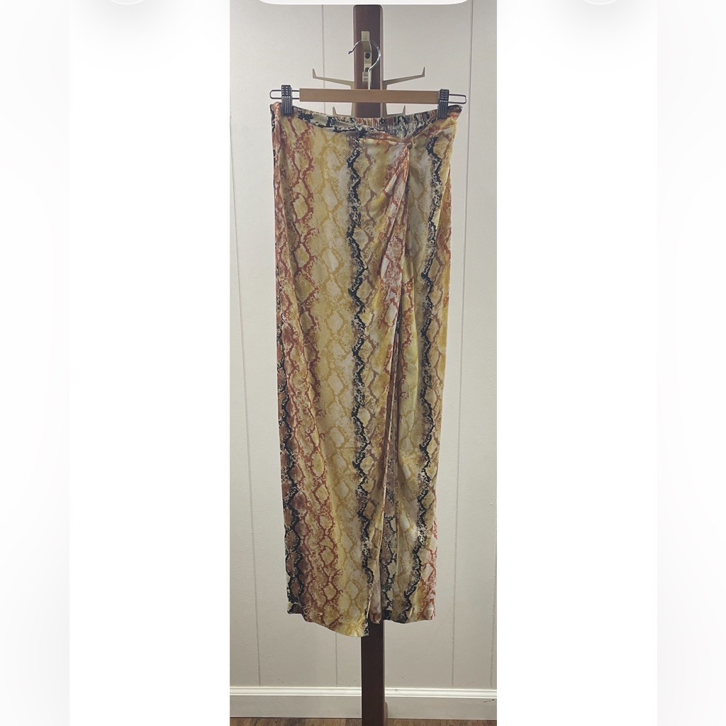 L*Space Pretty In Python Mia Cover Up Sarong Skir… - image 2
