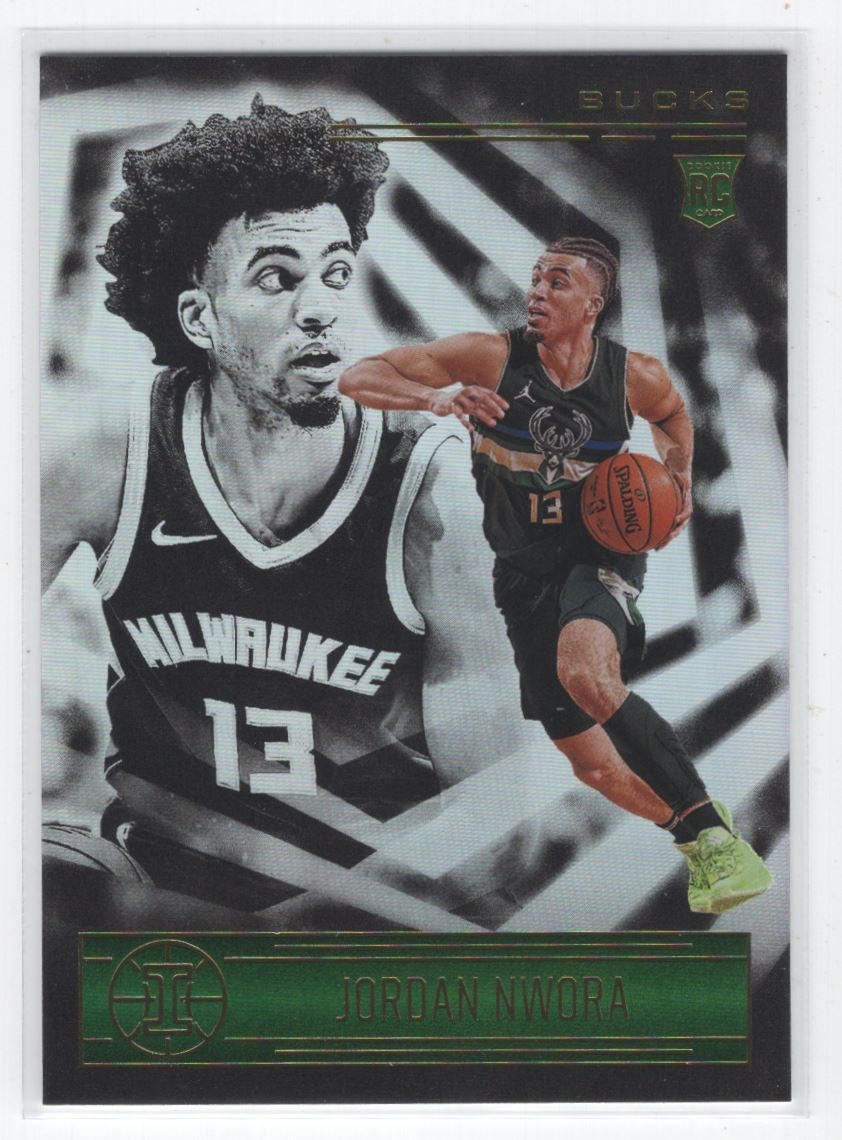 #174 2020-21 Illusions ] Jordan Nwora RC Milwaukee Bucks