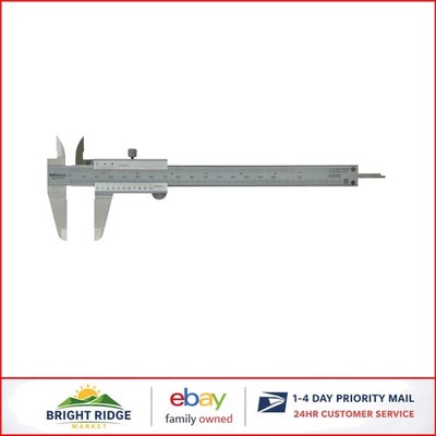 150mm Stainless Steel Calipers with Accurate Depth and Step Measurement Features