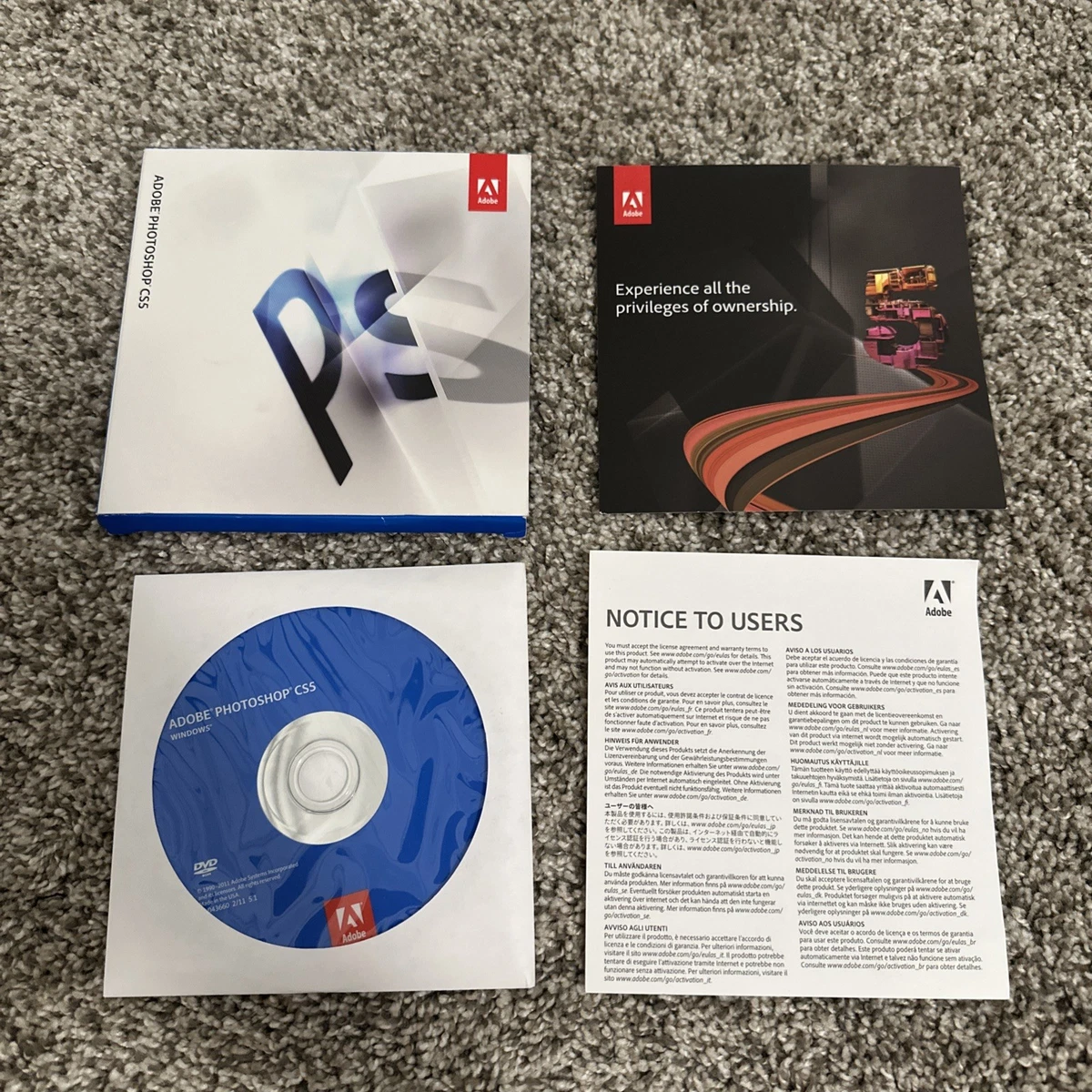 Adobe Photoshop CS5 Image, Video & Audio Software for sale | eBay