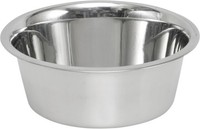 Nobby Hundenapf Edelstahl Ø 25 Cm - 2,5 L Silber Hundenapf