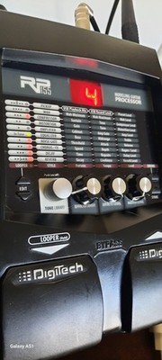 Digitech RP155 Modellierender Gitarrenprozessor