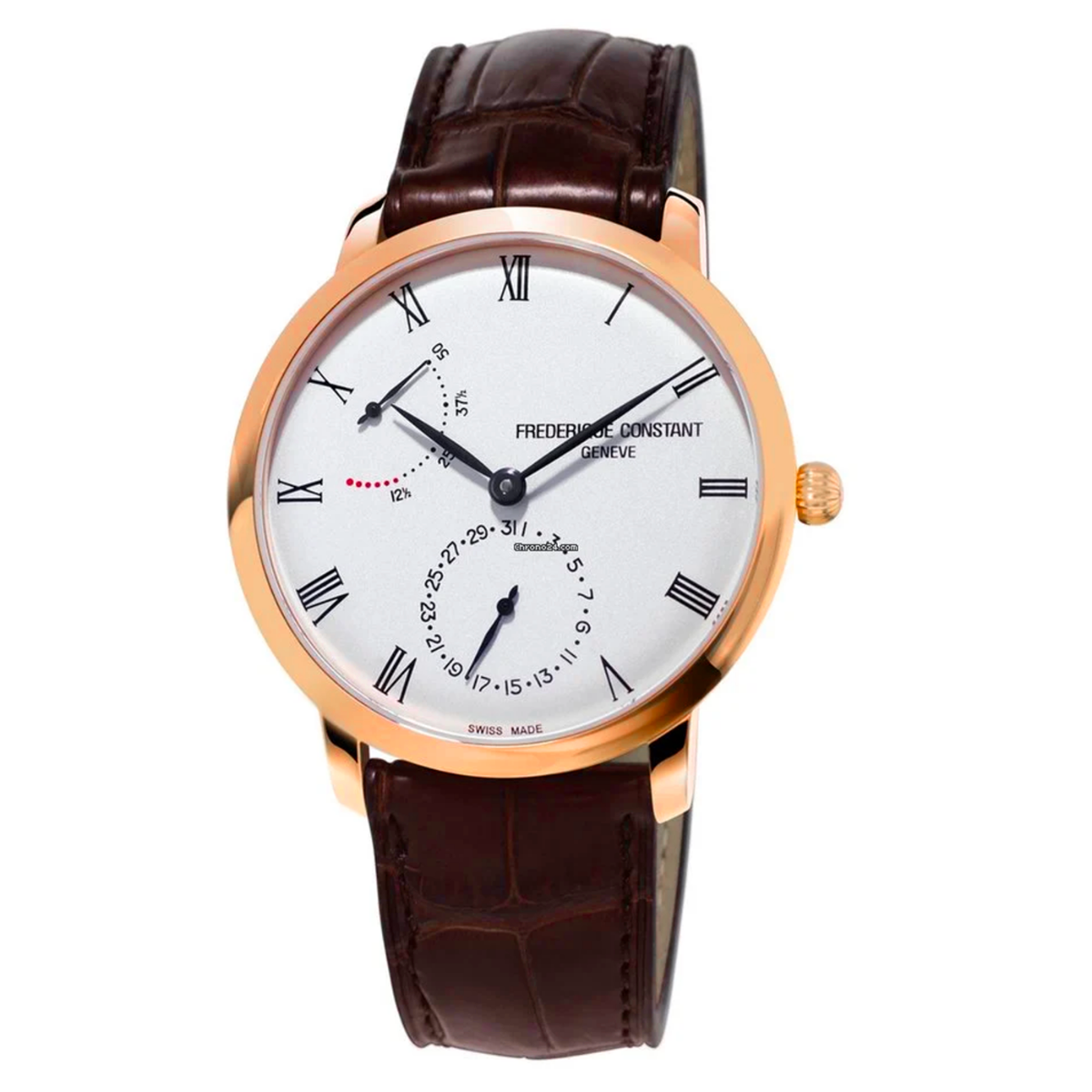 Frederique Constant Orologio SlimLine Power Reserve Automatic gold FC-723WR3S4
