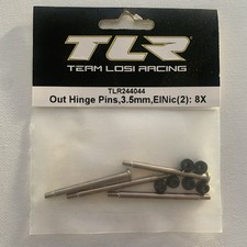 Team Losi 8X EINic 3.5mm Out Hinge Pins TLR244044 NEW