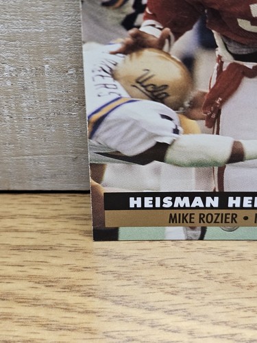 Mike Rozier Pro Set Heisman Hero 1983 #43 Nebraska Cornhuskers/Atlanta Falcons - Picture 6 of 11