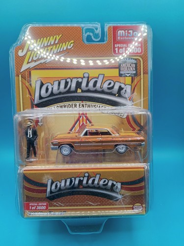 Johnny Lightning Lowriders 1963 Chevrolet Impala mit Figur