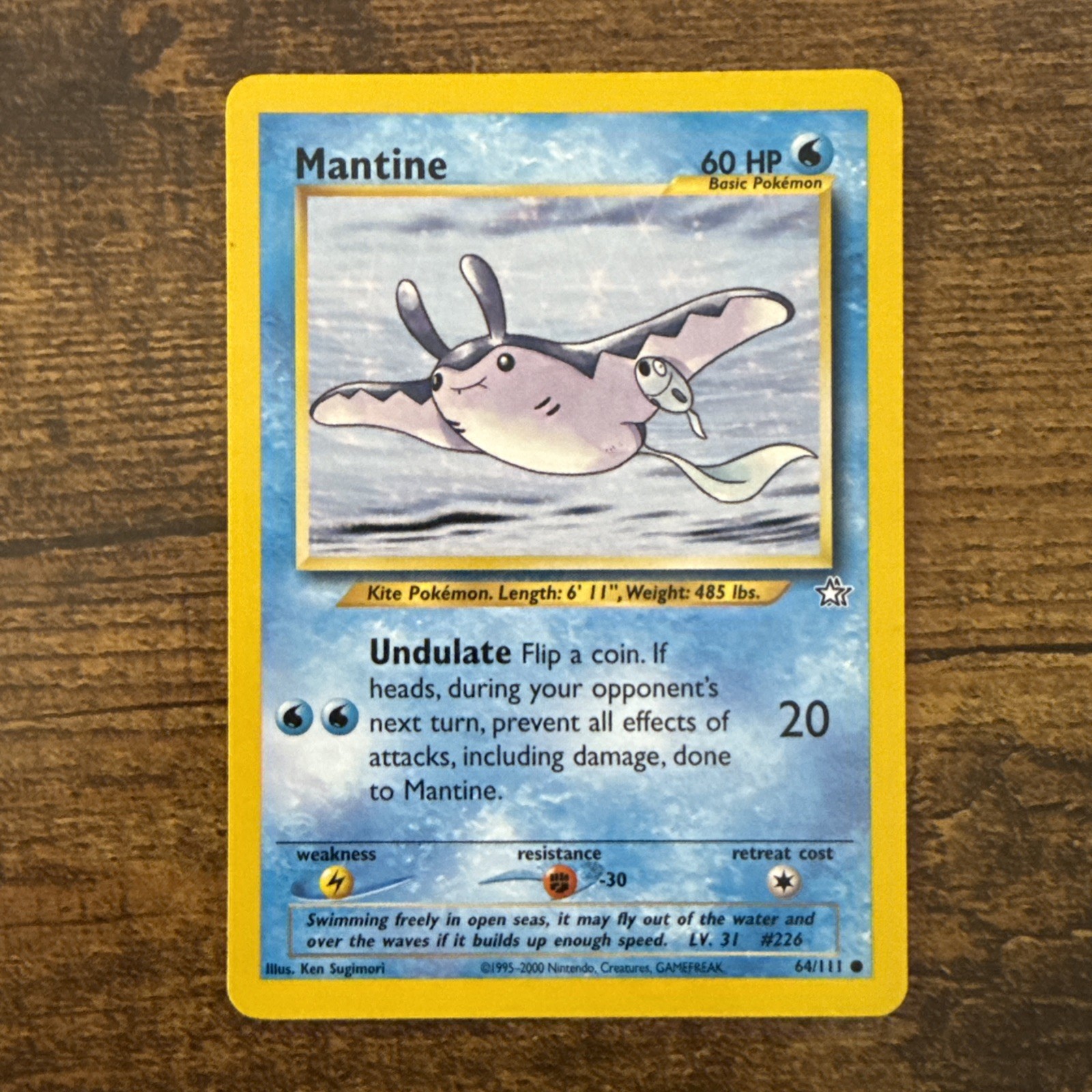 Pokémon TCG - Mantine - Neo Genesis - 64/111