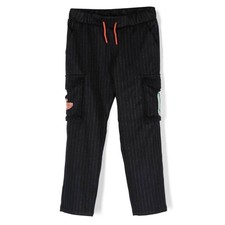 Kenzo Kids Striped Logo-Patch Trouser