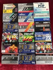 MC leeren kassetten  60-90 Tape Cassettes 18 Pieces/ Stück NEW-NEU