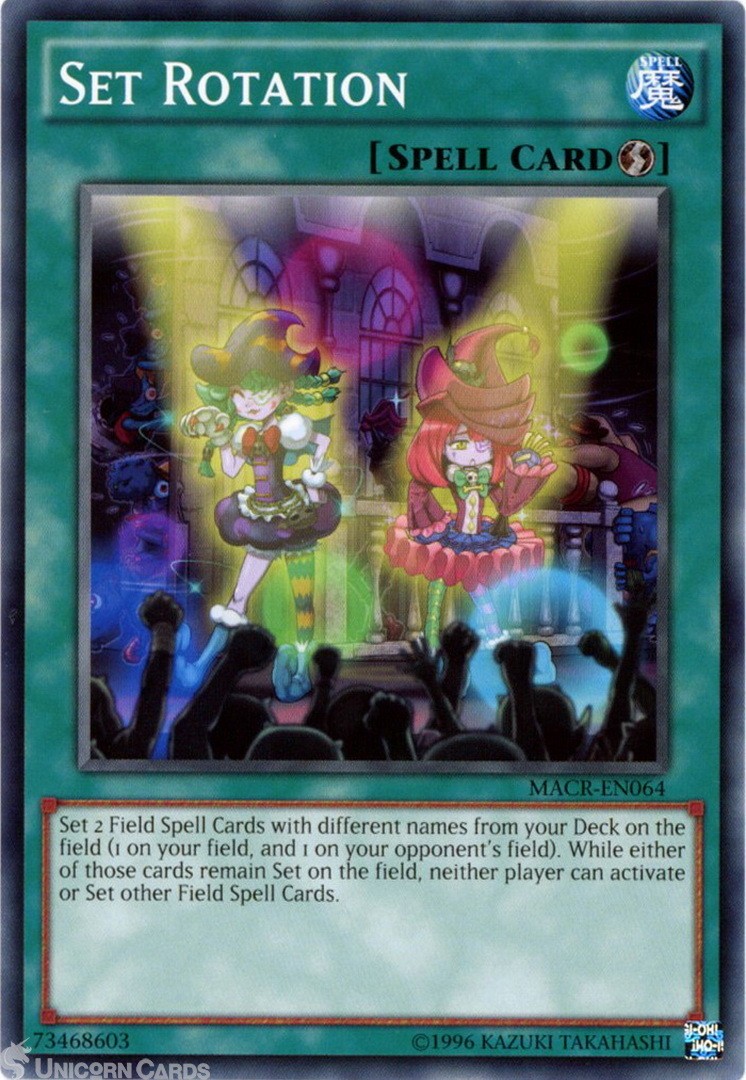 MACR-EN064 Set Rotation Common UNL Edition Mint Yu-Gi-Oh! Card