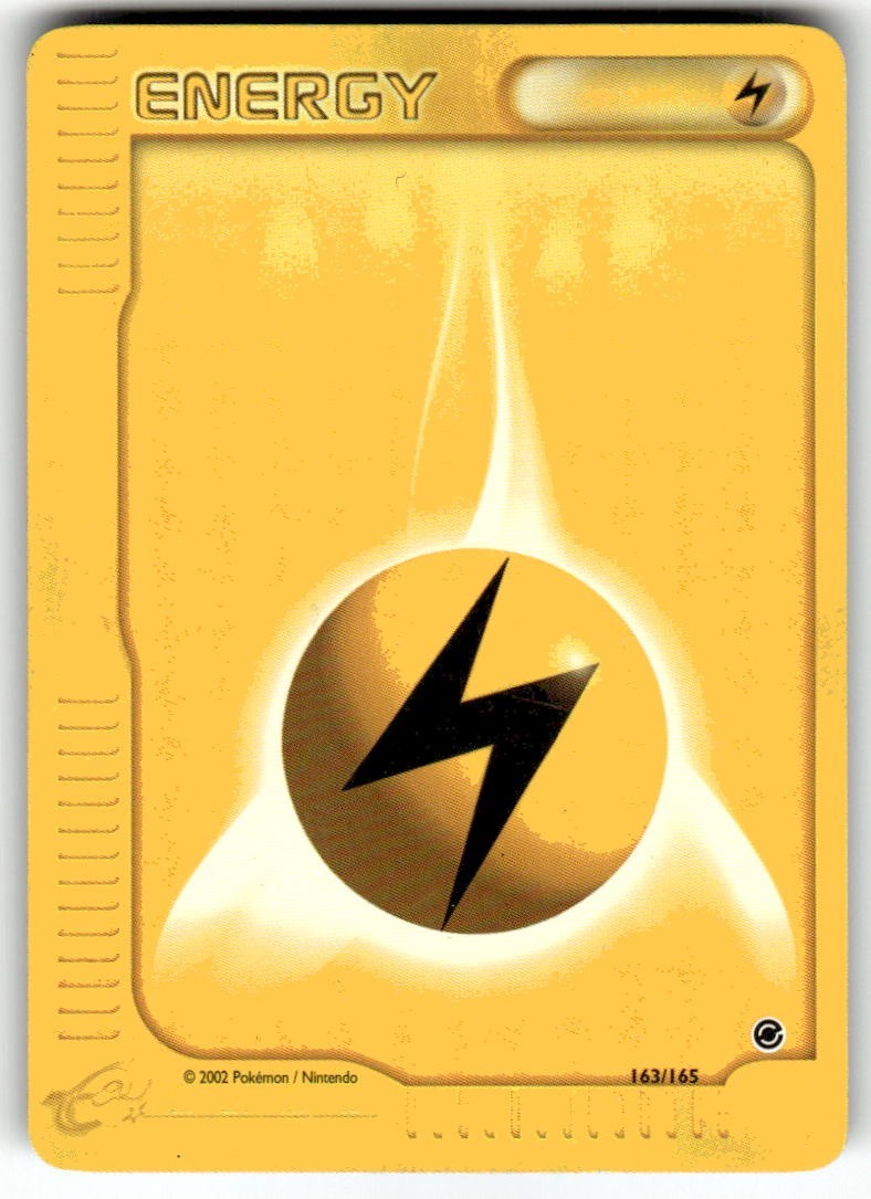 Lightning Energy Expedition Base set 163/165 Pokemon TCG NM/SP