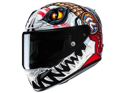 HJC RPHA 12 Kepina Integralhelm (weiß / rot / schwarz) - Bild 1 von 4