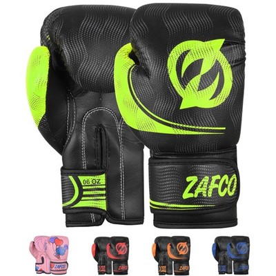 Zafco Kids Boxing Gloves for Kids Junior Muay Thai Kick Boxing Training MMA P...