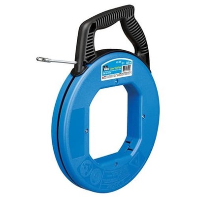 Ideal 31-092 Zoom 100 ft Speed-Grip Twisted Steel Core Fish Tape