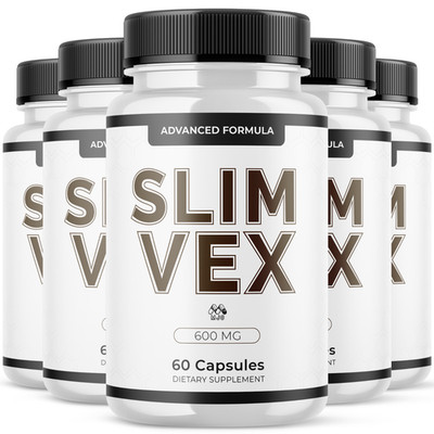 (5 Pack) Slim Vex Advanced Weight Management Support Supplement SlimVex 300 Caps