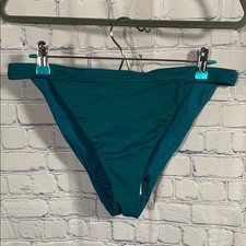 Andie Swim Womens Calcos Bikini Bottom Azure Blue Vacation Beach Cruise XL NWT