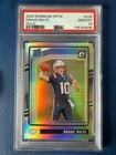 Drake Maye 2024 Donruss Optic Holo  Rated Rookie #229 Rookie (RC) NFL PSA 10