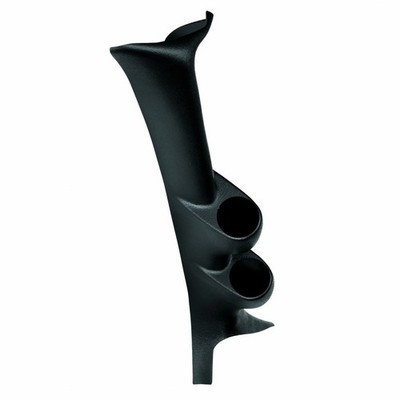 AutoMeter A-Pillar Pod For Ford F-250 1999 | Black | Dual | 52mm