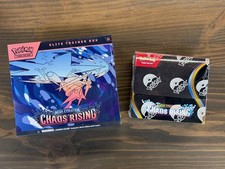 Pokemon Chaos Rising ME04 Booster Box  Elite Trainer Bundle Set of 2 New Sealed