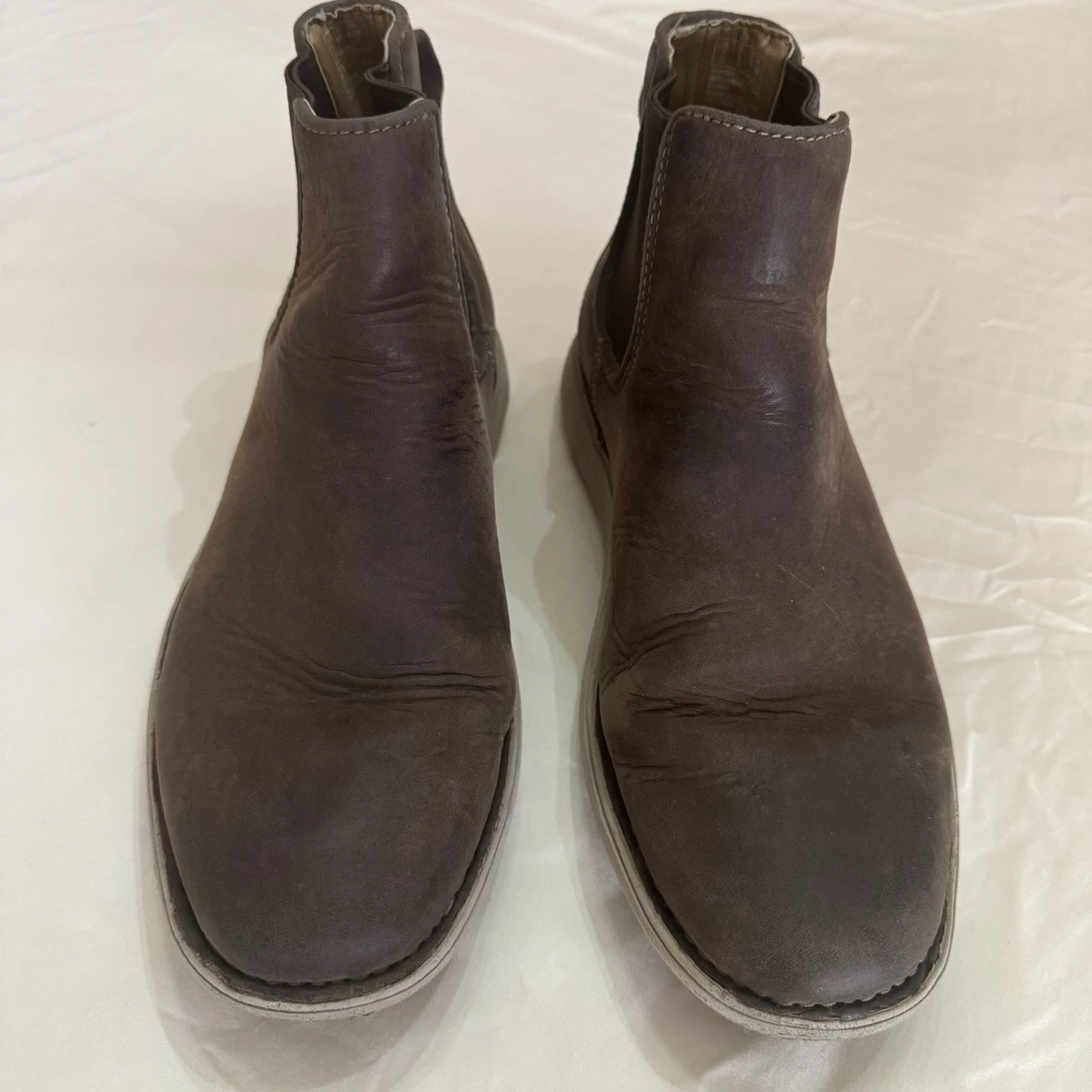 Kenneth Cole Unlisted Leather Upper Solid Boots for Men for 