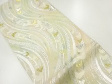 7664016: JAPANESE KIMONO JAPANESE FUKURO OBI / WOVEN BUTTERFLY