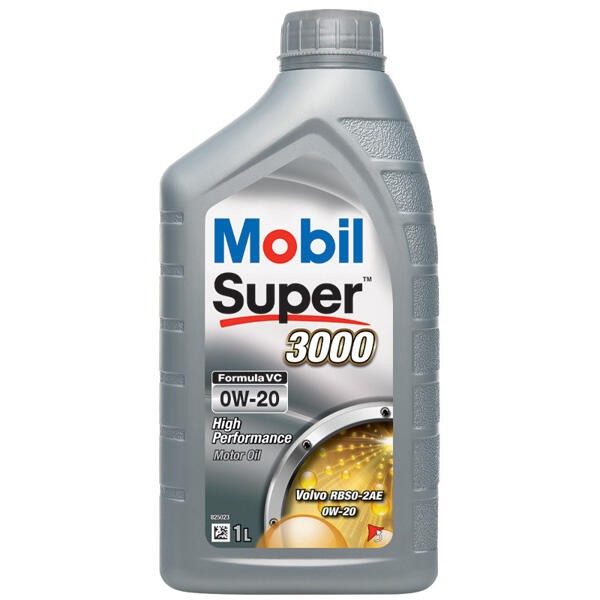 202370 Super 3000 Formula VC Car Engine Oil 1L 1 Litre 0W20 Synthetic By Mobil