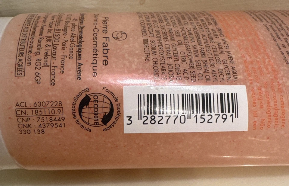 Avene Gentle Scrub Body For Sensitive Skin (200ml/6.7fl)  - Image 3 of 3