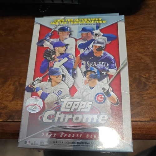 2022 Topps Chrome Update Series Baseball Hanger Box (Pink Wave Parallels)