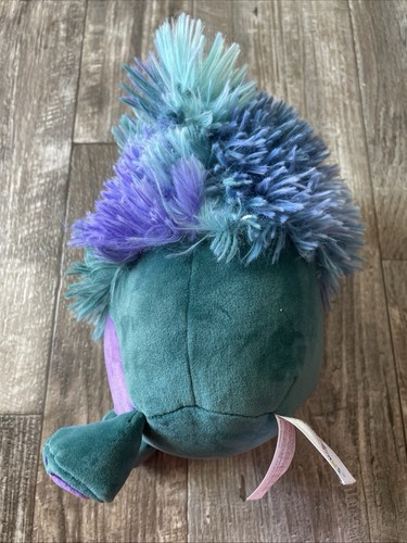Jazwares Squishmallows JT Teal And Purple Bigfoot, 8" Plush 1/1/24, #2453 - Picture 3 of 8