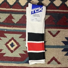 Vintage 90s TCK Athletic Tube Socks Mens Large NOS New USA Made