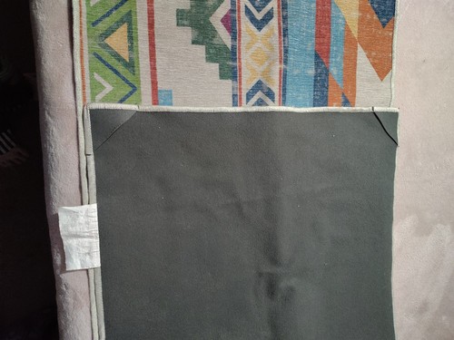 RUGGABLE Cover Nomad Sultan NO PAD Just COVER Washable 2.5" X 6.9" AZTEC STYLE - Picture 3 of 4