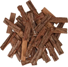 4" Wooden Craft Sticks 45 Pcs Natural Wood Twigs for DIY Crafts & Photo Props 