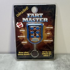 Funny THE FARTMASTER Unleashed Sound Creating Electronic Keychain