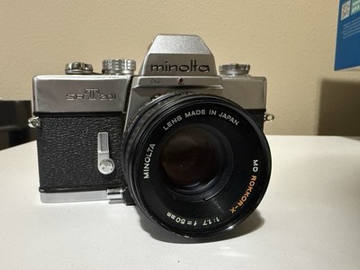 Minolta SRT 201 w/ Rokkor-X 50mm f/1.7 Lens   Serviced