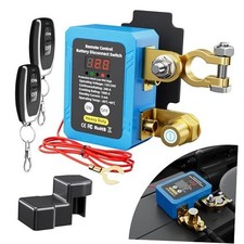 240A Kill Switch 12V Remote Battery Disconnect Switch with Led Voltage Display