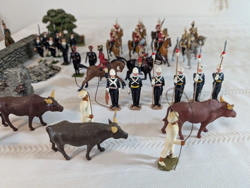 Collection of 55-60mm Lead Toy Soldiers Lot (Some Britains) - Picture 10 of 11