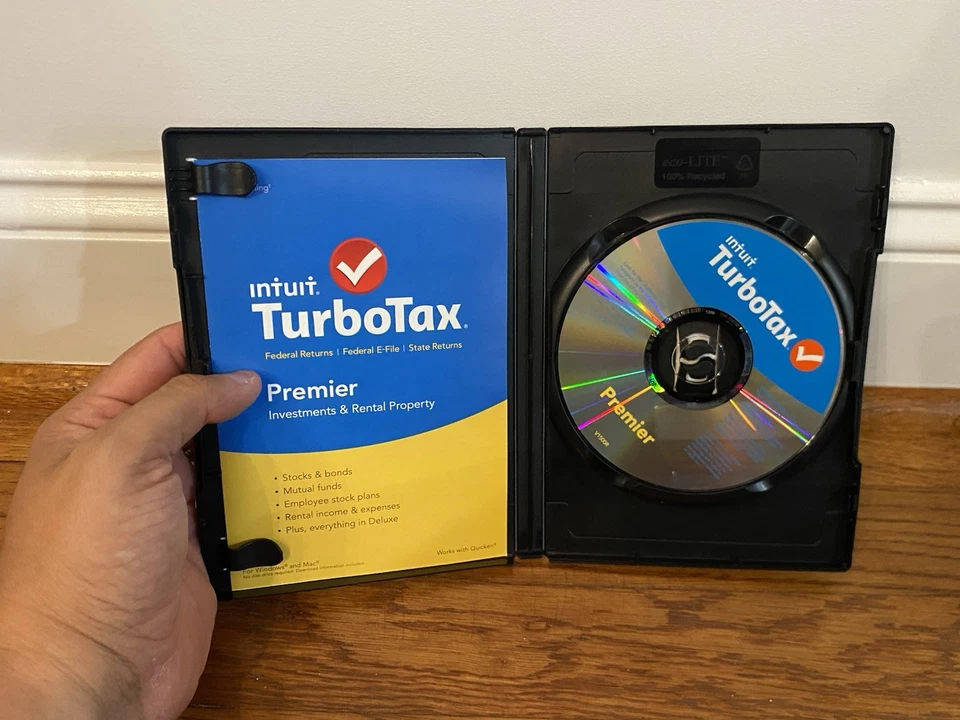 2015 Intuit TurboTax Premier Investments Rental Property Tax CD Windows PC & Mac - Image 2 of 3