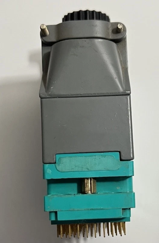 Módulo Conector Programable Contacto Dorado ELCO 8016 Selector Ajustable De Colección Foto 4 de 4