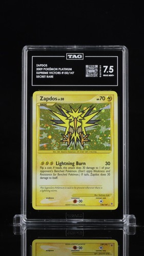 Zapdos graded TAG 7.5 for sale on eBay