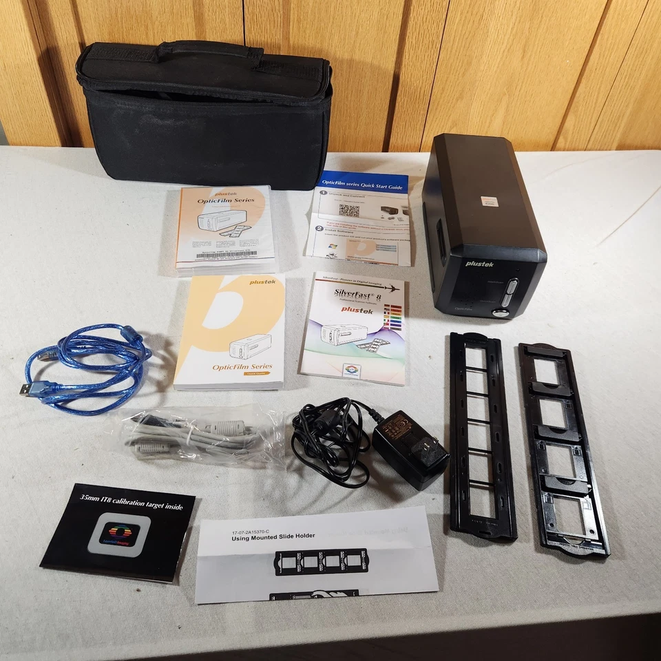 Plustek OpticFilm 8200i AI Filmscanner 7200dpi original aus Japan, gebraucht