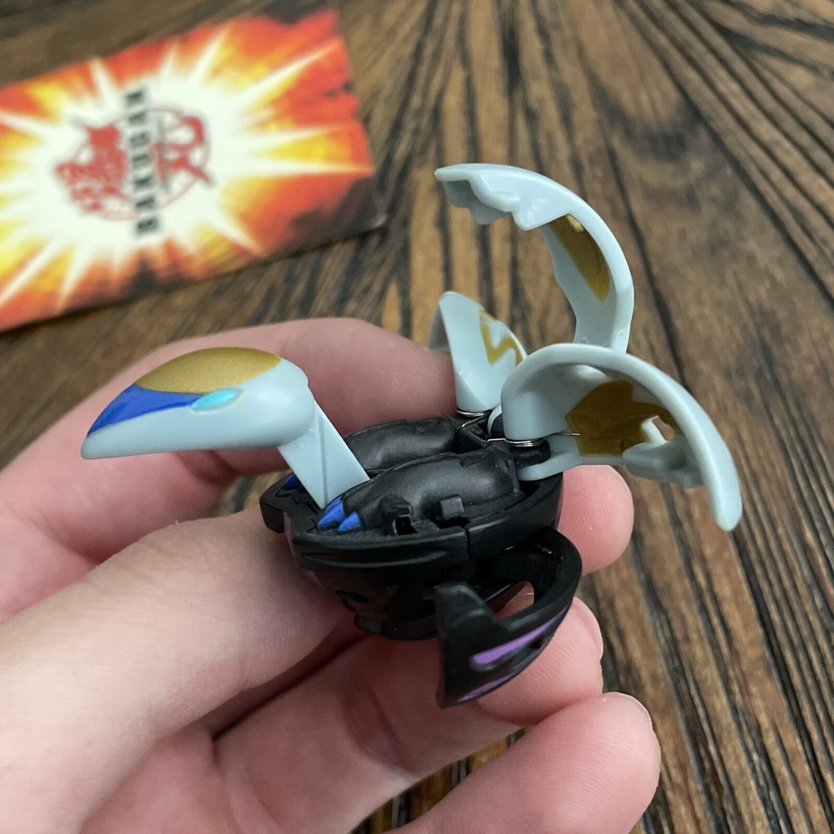 Bakugan Battle Brawlers Bakuswap Oberus Darkus Haos 550g Rare Gc