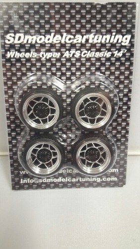1/18 scale ATS CLASSIC 14INCH Tuning wheel set, NEW Design with colour options!! - Picture 8 of 8