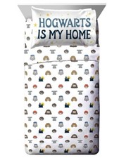 Harry Potter "Hogwarts is My Home" Kids Microfiber Sheet Set-AB07XHCCNZG3