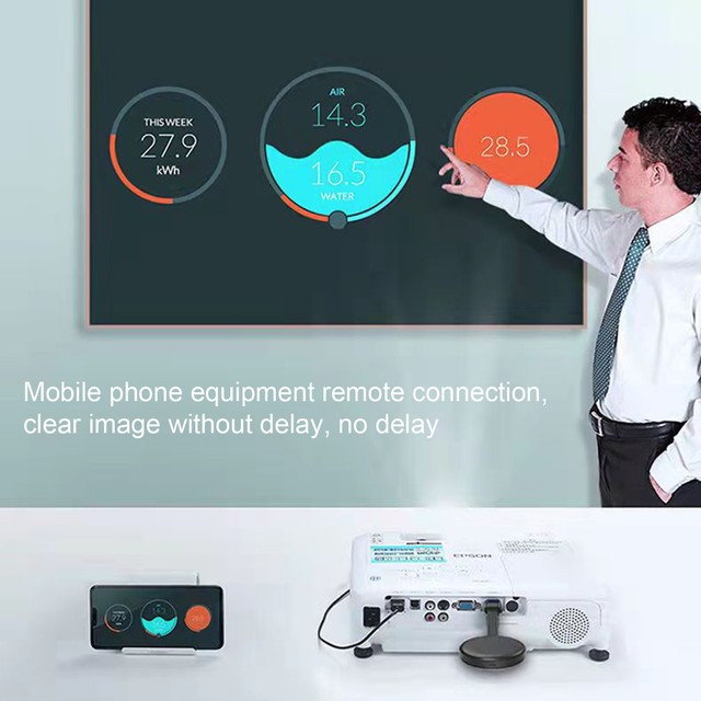 Phone Projection Device Clear High-speed Transmission HDMI-compatible 1080P WiFi Phone Projection Device Clear High-speed Transmission HDMI-compatible 1080P WiFi