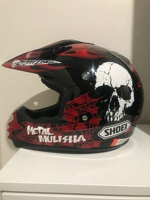 Rare Brand New Metal Mulisha Shoei MX 